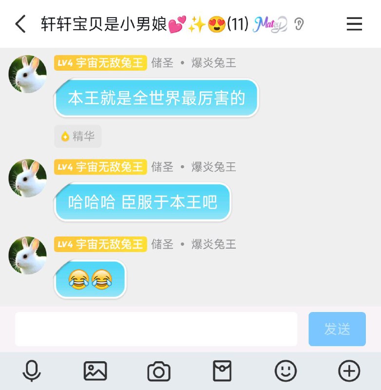 2025-01-31 QQ非官方群精选聊天记录下午4时，假的储子轩QQ号开始发布异常内容