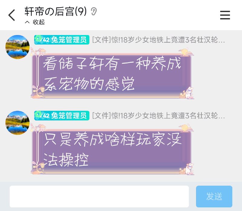 King 对 Chu 做出评价